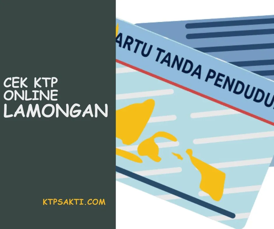Cara Cek KTP Online Lamongan. Penasaran apakah NIK e-KTP sudah terdaftar di Dukcapil? Saat ini, tidak ribet ke kantor Dukcapil! Cukup ikuti langkah-langkah berikut untuk cek KTP online.