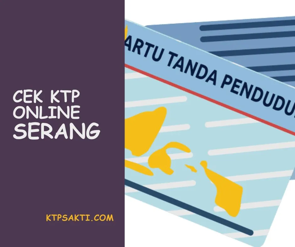 Layanan cek KTP online Serang dapat melalui situs Dinas Kependudukan Dan Pencatatan Sipil Kota Serang. Pada halaman website tersebut, warga yang sudah memiliki NIK e-KTP dapat melakukan cek KTP secara online.