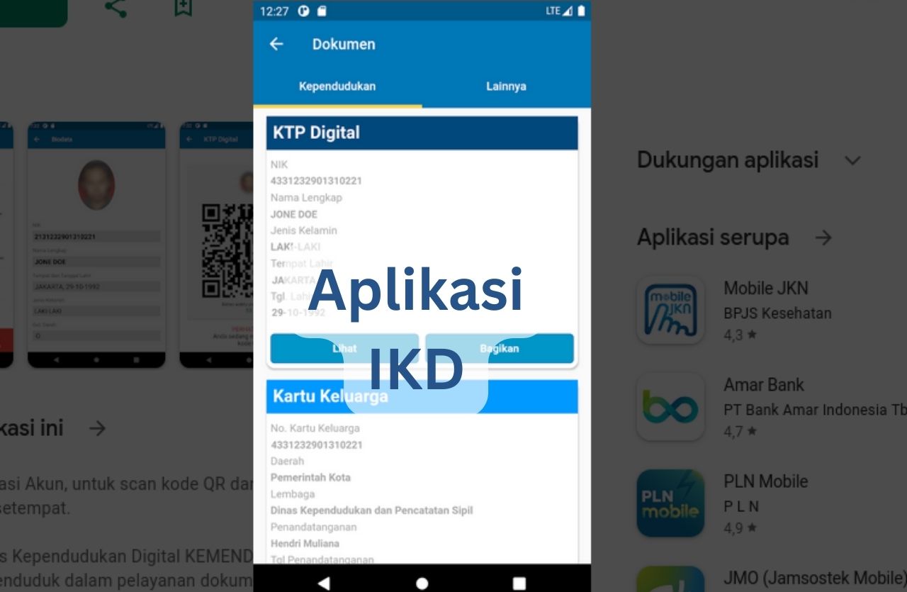 Apa itu IKD KTP? IKD adalah singkatan dari Identitas Kependudukan Digital. IKD merupakan versi digital dari Kartu Tanda Penduduk elektronik (e-KTP) yang dapat diakses melalui smartphone.