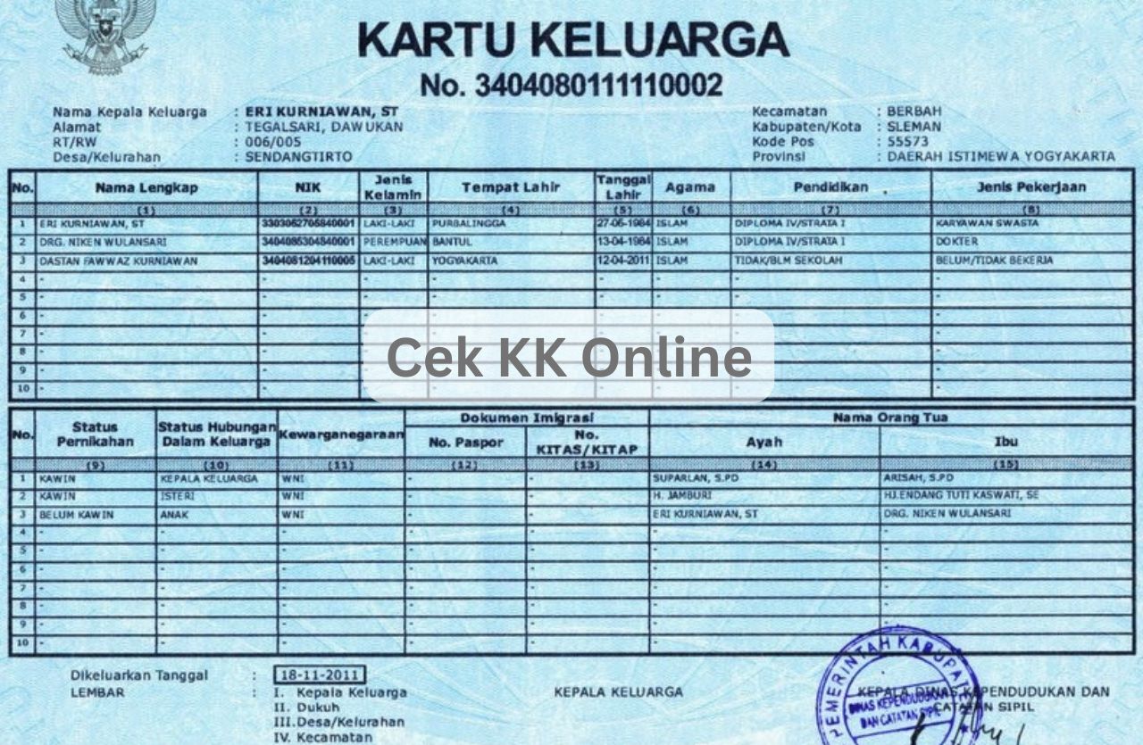 Salah satu paling praktis untuk cara cek KK online adalah melalui website resmi Dukcapil. Langkah-langkahnya cukup sederhana dan bisa dilakukan oleh siapa saja.