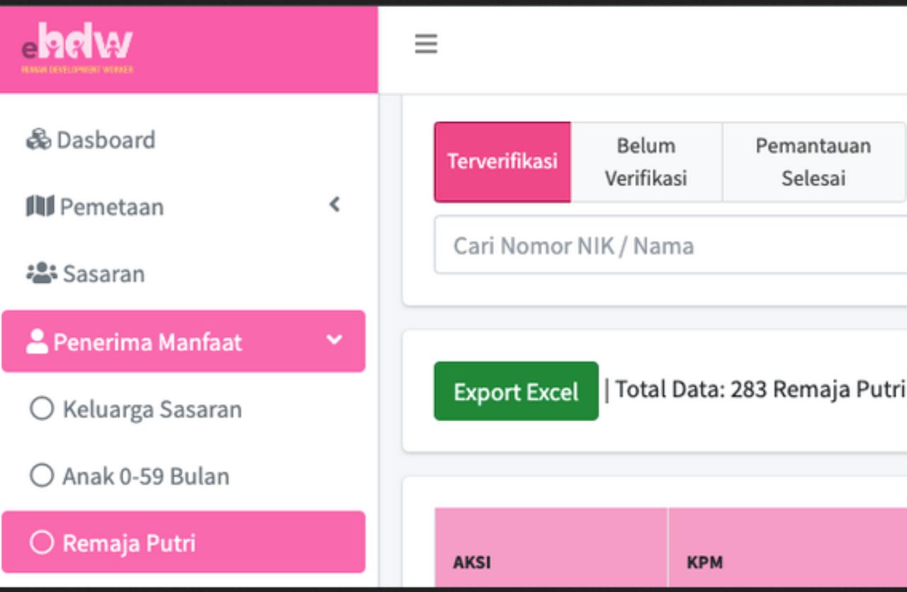 cara mudah mengetahui umur remaja putri di aplikasi eHDW melalui langkah-langkah praktis. Panduan lengkap ini membantu pengguna aplikasi eHDW untuk mendapatkan informasi usia dengan cepat dan akurat.