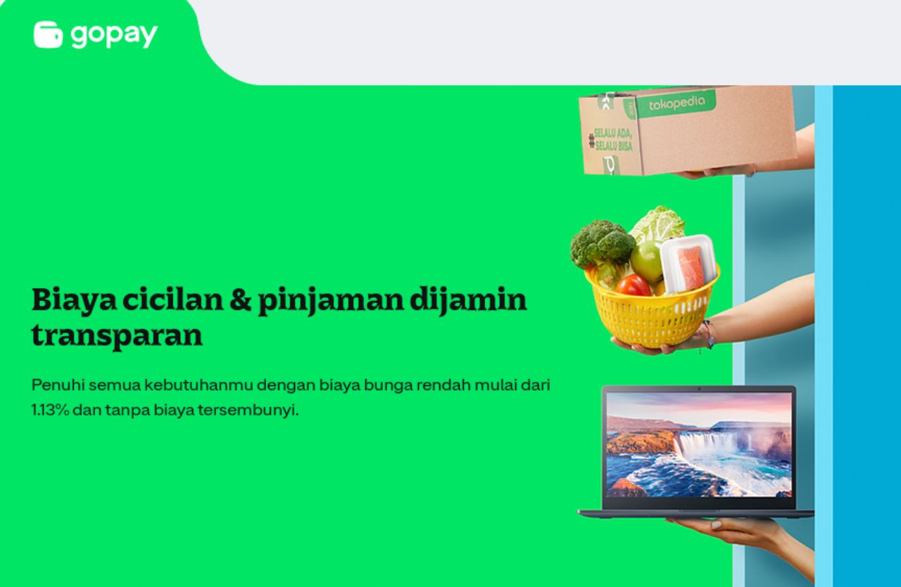 GoPay Pinjam menawarkan pinjaman online cepat dengan tenor fleksibel dan bunga kompetitif. Simak Gopay Pinjam review lengkap, kelebihan, kekurangan, serta simulasi pinjamannya di sini!