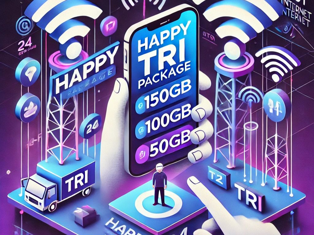 Paket Happy Tri adalah pilihan yang tepat bagi pengguna Tri yang ingin menikmati internet dengan harga terjangkau dan berbagai pilihan paket yang fleksibel. Dengan berbagai jenis paket yang tersedia, pengguna dapat memilih sesuai dengan kebutuhan mereka. Pembelian dan aktivasi Paket Happy Tri juga sangat mudah, baik melalui aplikasi bima+, kode USSD, maupun marketplace.