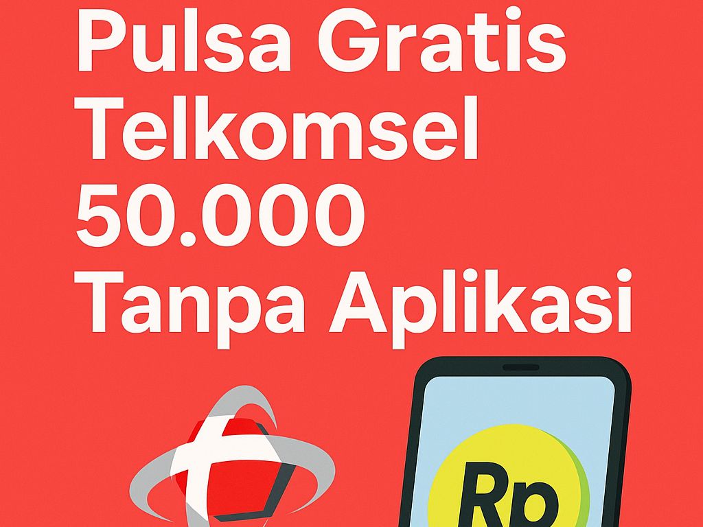 Cara Mendapatkan Pulsa Gratis Telkomsel 50.000 Tanpa Aplikasi – Siapa sih yang tidak ingin mendapatkan pulsa gratis? Terutama pulsa sebesar 50.000 dari Telkomsel tanpa harus mengunduh aplikasi tambahan.