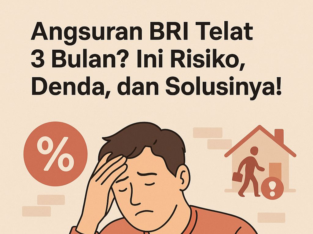 Angsuran BRI telat 3 bulan bisa terjadi pada siapa saja, terutama saat kondisi keuangan sedang tidak stabil. Entah karena kehilangan pekerjaan, pengeluaran mendadak, atau masalah lain yang sulit diprediksi, banyak orang akhirnya kesulitan memenuhi kewajiban cicilan tepat waktu. Tapi tenang keterlambatan ini bukan berarti jalan buntu. Justru, memahami risikonya dan tahu langkah apa yang harus diambil bisa menyelamatkan kondisi keuangan kita dari masalah yang lebih besar.