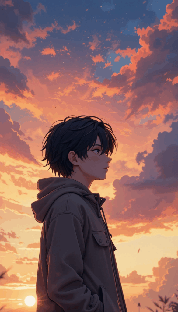 Cara Membuat PP Couple Pacar Ber 2 Anime dengan Bantuan AI (Seperti ChatGPT & DALL·E) gaya romantis anime klasik untuk cowok