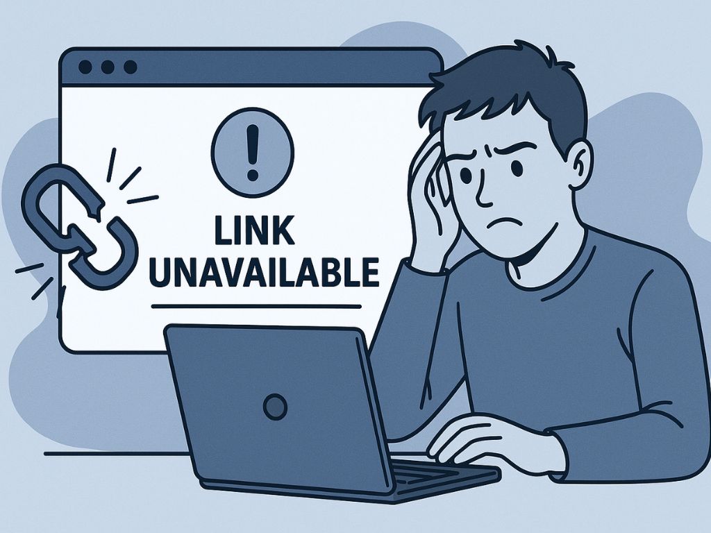 Link unavailable adalah kondisi yang cukup sering ditemui saat mengakses tautan digital, entah itu dari pesan WhatsApp, formulir Google, hingga tautan pendaftaran di berbagai platform. Situasi ini bisa cukup membingungkan karena muncul tiba-tiba dan tidak jarang membuat frustasi, terutama ketika informasi penting atau akses layanan sedang dibutuhkan.