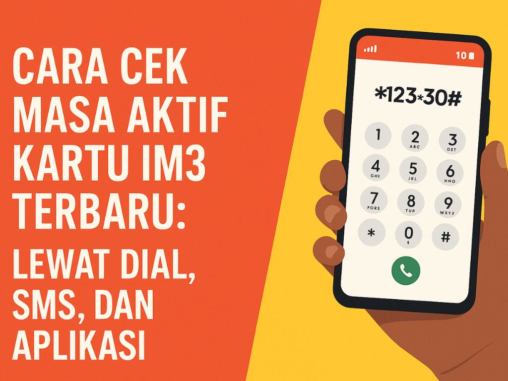 Cara cek masa aktif kartu IM3 terbaru kini semakin mudah dilakukan tanpa harus mengunjungi gerai atau menghubungi layanan pelanggan. Mengetahui masa aktif kartu menjadi hal penting agar layanan tetap berjalan lancar, mulai dari telepon, SMS, hingga akses internet. Tak jarang, kartu yang tak diperhatikan masa aktifnya bisa masuk masa tenggang tanpa disadari.