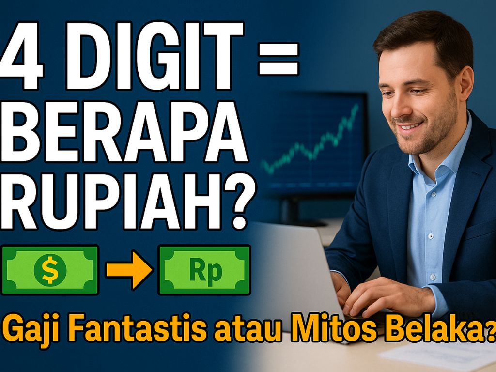 4 digit berapa rupiah? pertanyaan ini sering muncul dalam diskusi seputar gaji, terutama ketika membandingkan standar penghasilan dalam skala internasional. Istilah “digit” bukan lagi sekadar urusan angka, tapi telah menjadi simbol status finansial dan nilai ekonomi seseorang di dunia profesional.