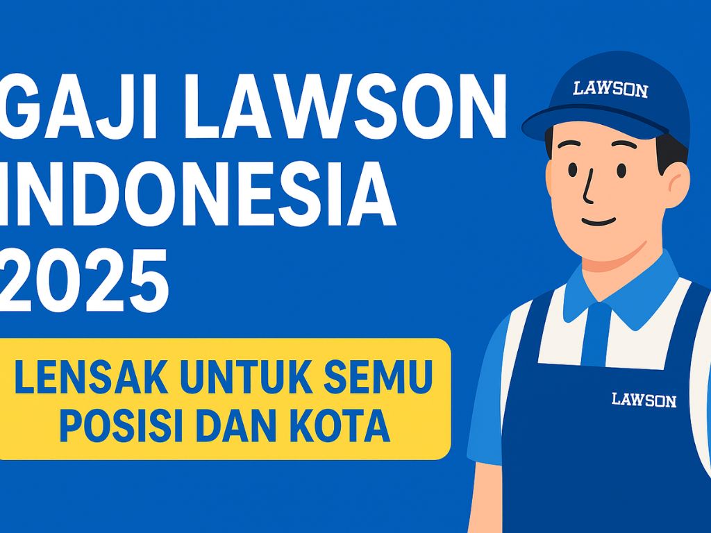 Gaji Lawson menjadi salah satu topik yang paling sering dicari oleh para pencari kerja di sektor retail. Bekerja di jaringan convenience store asal Jepang ini tidak hanya menawarkan pengalaman dalam dunia pelayanan modern, tetapi juga memberikan kepastian pendapatan yang sesuai dengan standar upah minimum di berbagai kota.