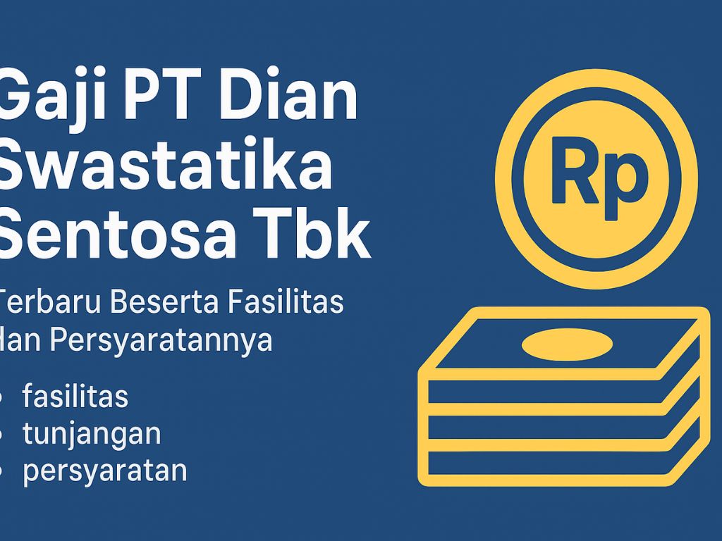 Gaji PT Dian Swastatika Sentosa Tbk menjadi salah satu topik yang kerap menarik perhatian, terutama bagi mereka yang tengah menimbang karier di industri energi dan pertambangan. Perusahaan ini bukan sekadar pemain besar di sektor batu bara, tetapi juga merambah ke pembangkitan listrik, layanan multimedia, hingga perdagangan pupuk dan bahan kimia. Dengan reputasi sebagai bagian dari Sinar Mas Group, wajar jika standar penghasilan yang ditawarkan berada di atas rata-rata, disertai beragam fasilitas dan peluang pengembangan karier.