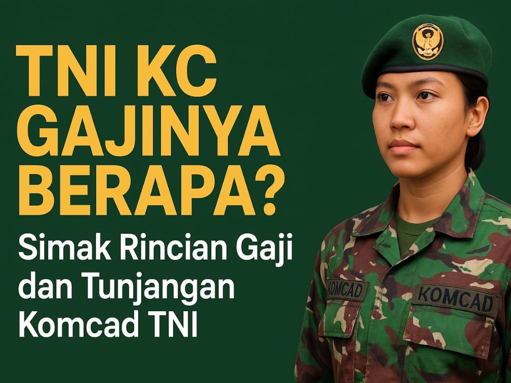 TNI KC gajinya berapa sering menjadi pertanyaan ketika membicarakan Komponen Cadangan (Komcad) Tentara Nasional Indonesia. Di balik seragam dan pelatihan militernya, Komcad bukan sekadar pasukan tambahan, tetapi bagian penting dari sistem pertahanan negara yang siap dikerahkan ketika situasi darurat. Statusnya yang unik tetap menjadi warga sipil namun memiliki kemampuan militer membuat banyak orang penasaran, termasuk soal besaran gaji dan tunjangan yang diterima.