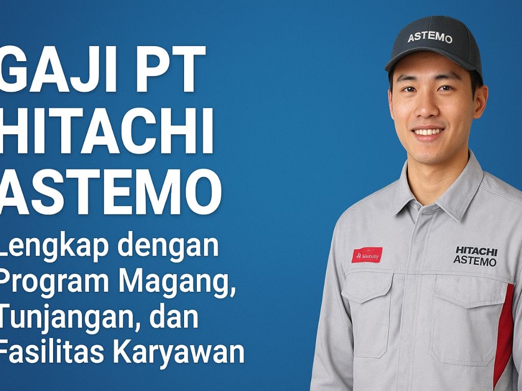 Gaji PT Hitachi Astemo Lengkap dengan Program Magang, Tunjangan, dan Fasilitas Karyawan